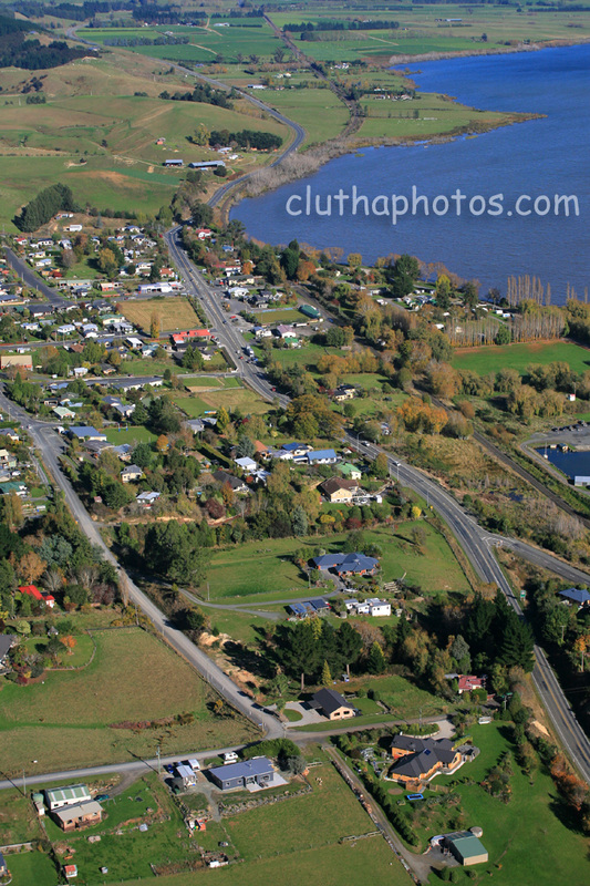 Aerial photo,South Otago,Waihola