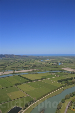 Matau,Clutha River,South Otago,aerial