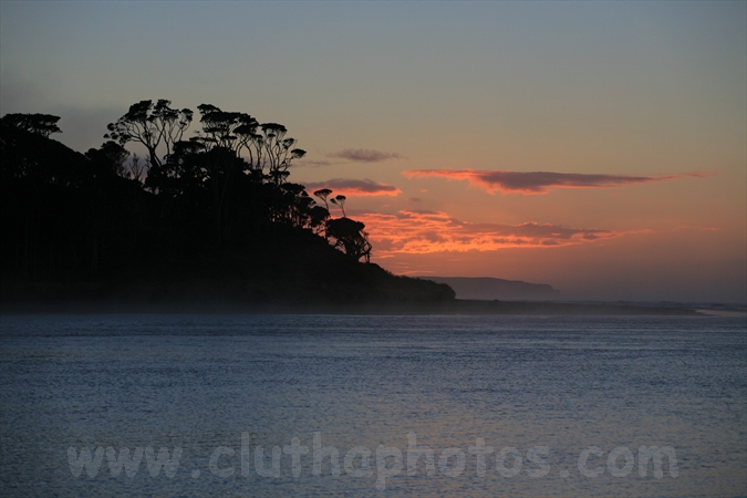 Tahakopa Estuary,dawn,Papatowai,The Catlins,Clutha District,South Otago